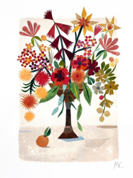 Maria C Bernhardsson: Autumn Flowers