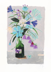 Maria C Bernhardsson: Bottle of Flowers