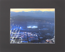 Pete Kasprzak: Dodger Stadium From The Sky (Blue)