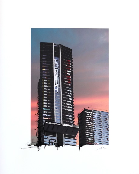 Pete Kasprzak: DTLA Graffiti Buildings image 1